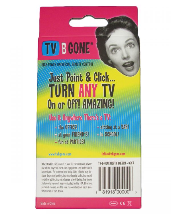 TV-B-Gone Back