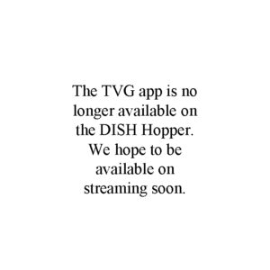 TVG App No Longer Available